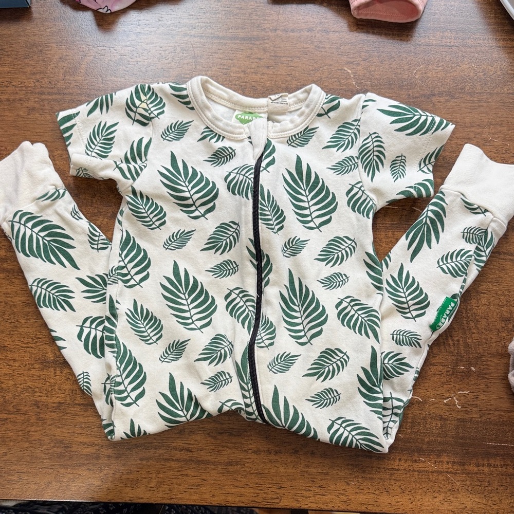 Leafy Green Kids Footie by [Brand]